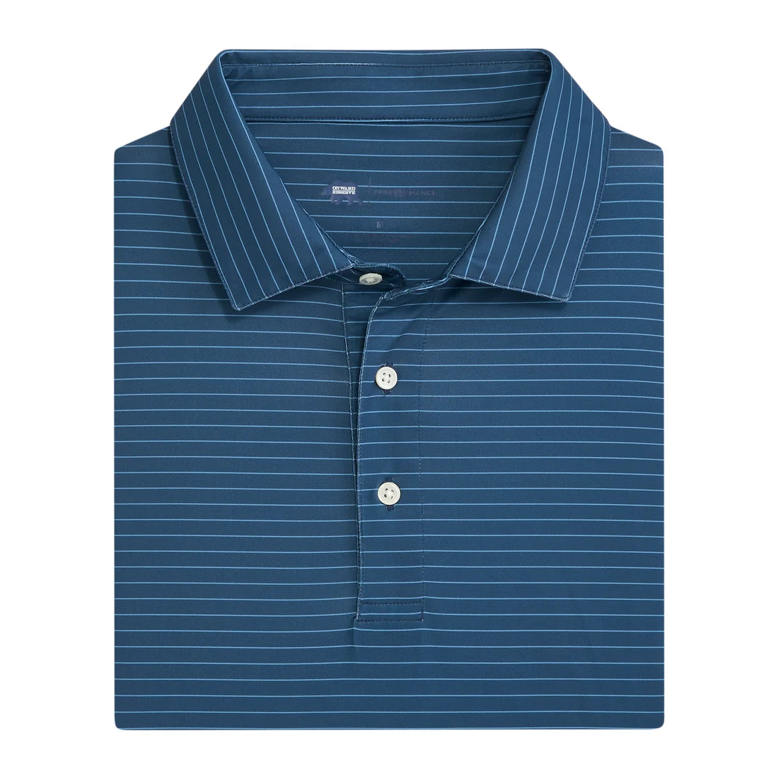 Atlantic Stripe Performance Polo