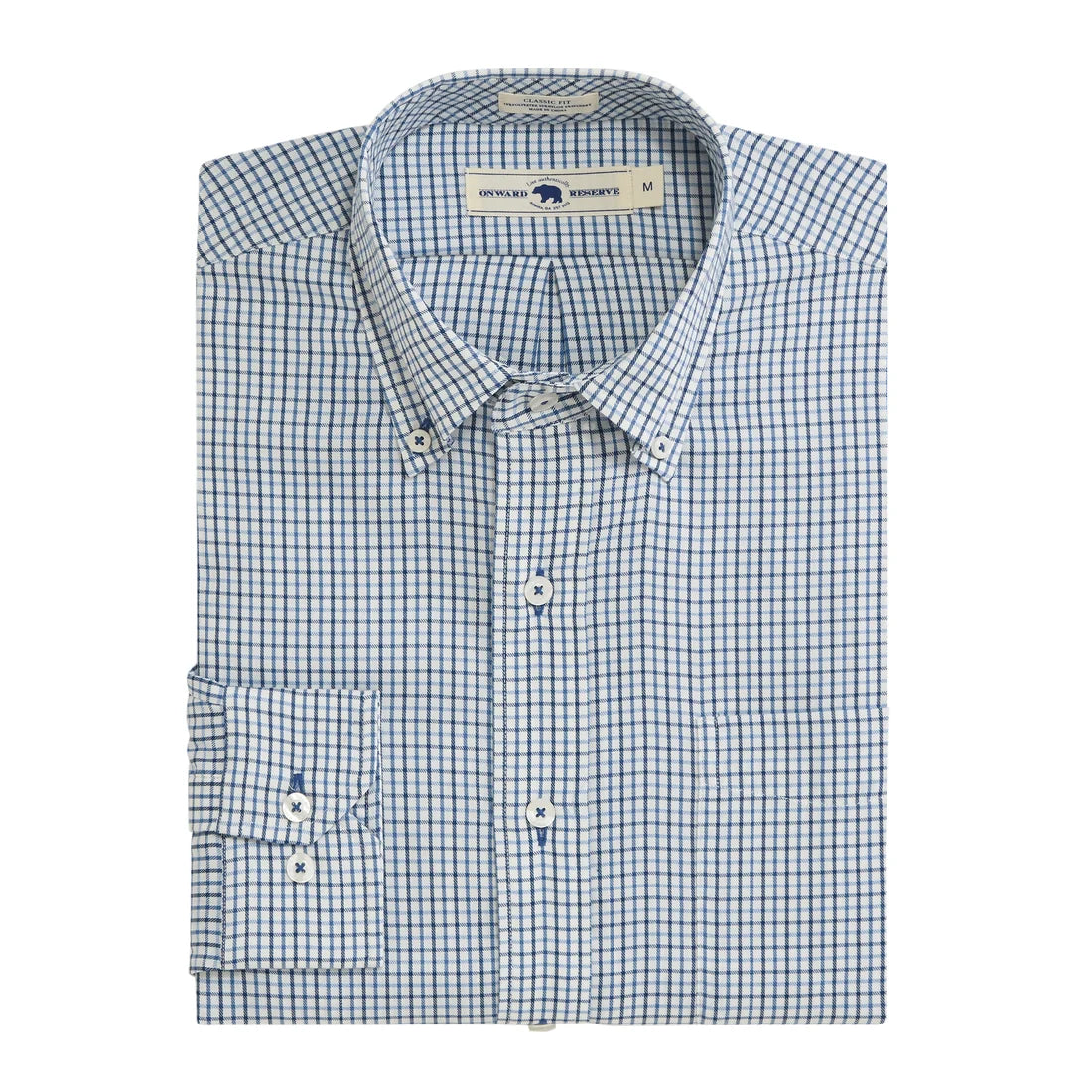 Calhoun Classic Fit Brushed Performance Twill