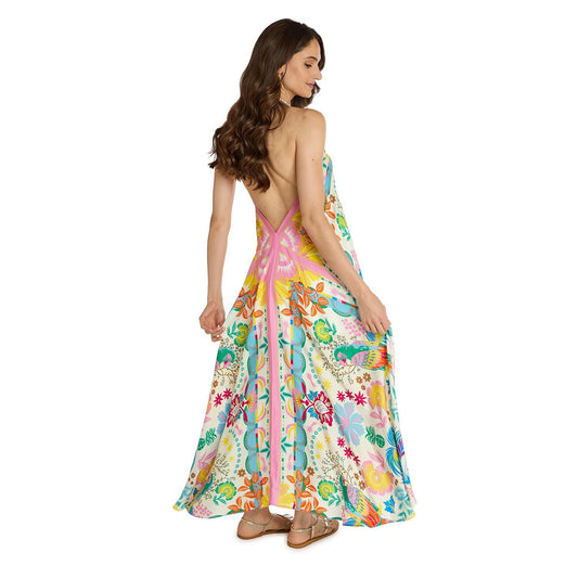 Babouchka Blanc Voila Dress