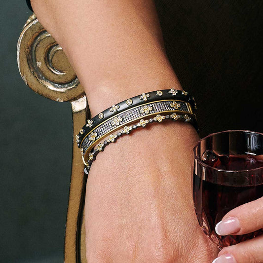 Our Favorite Clover Hinge Bangle