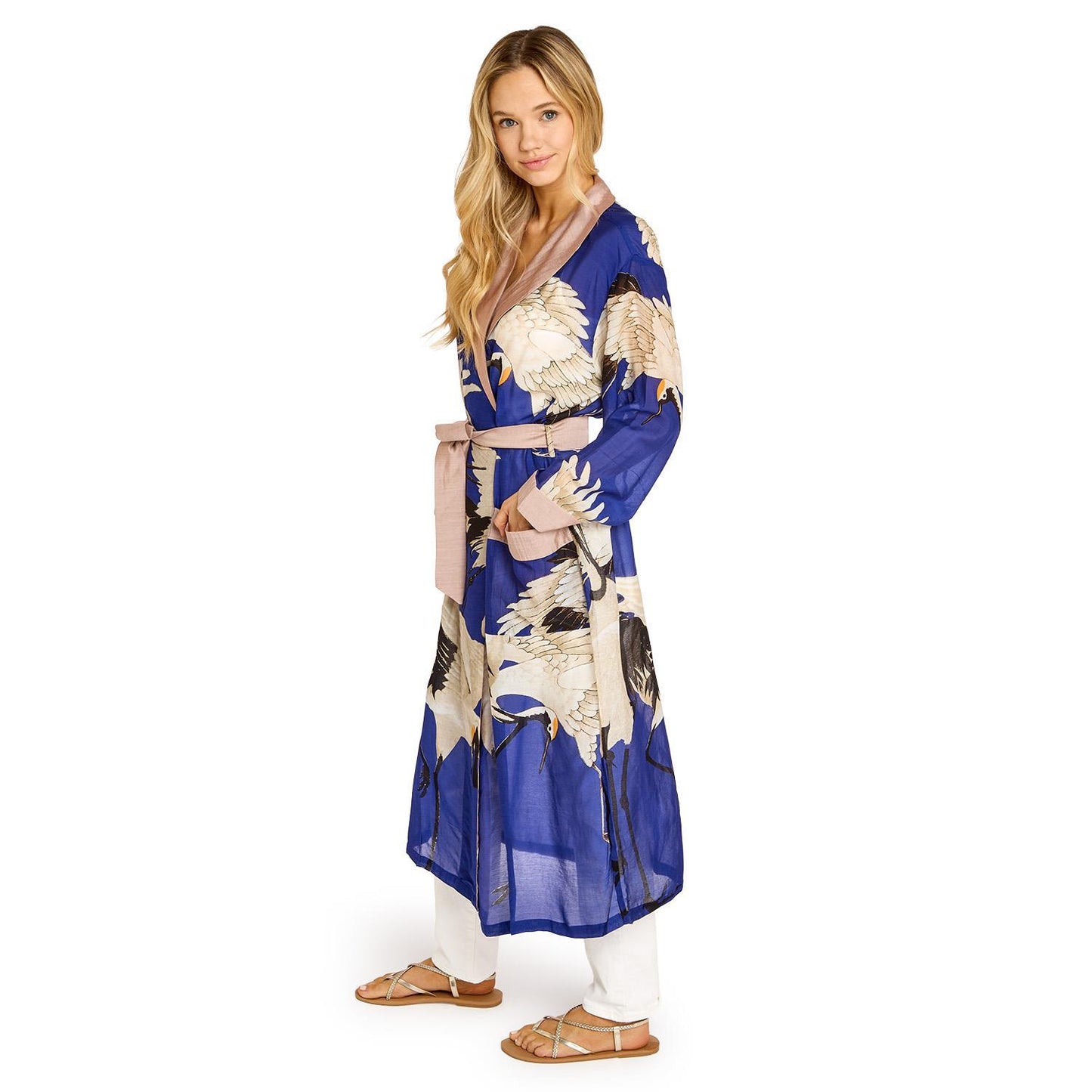 Heron Cobalt Robe