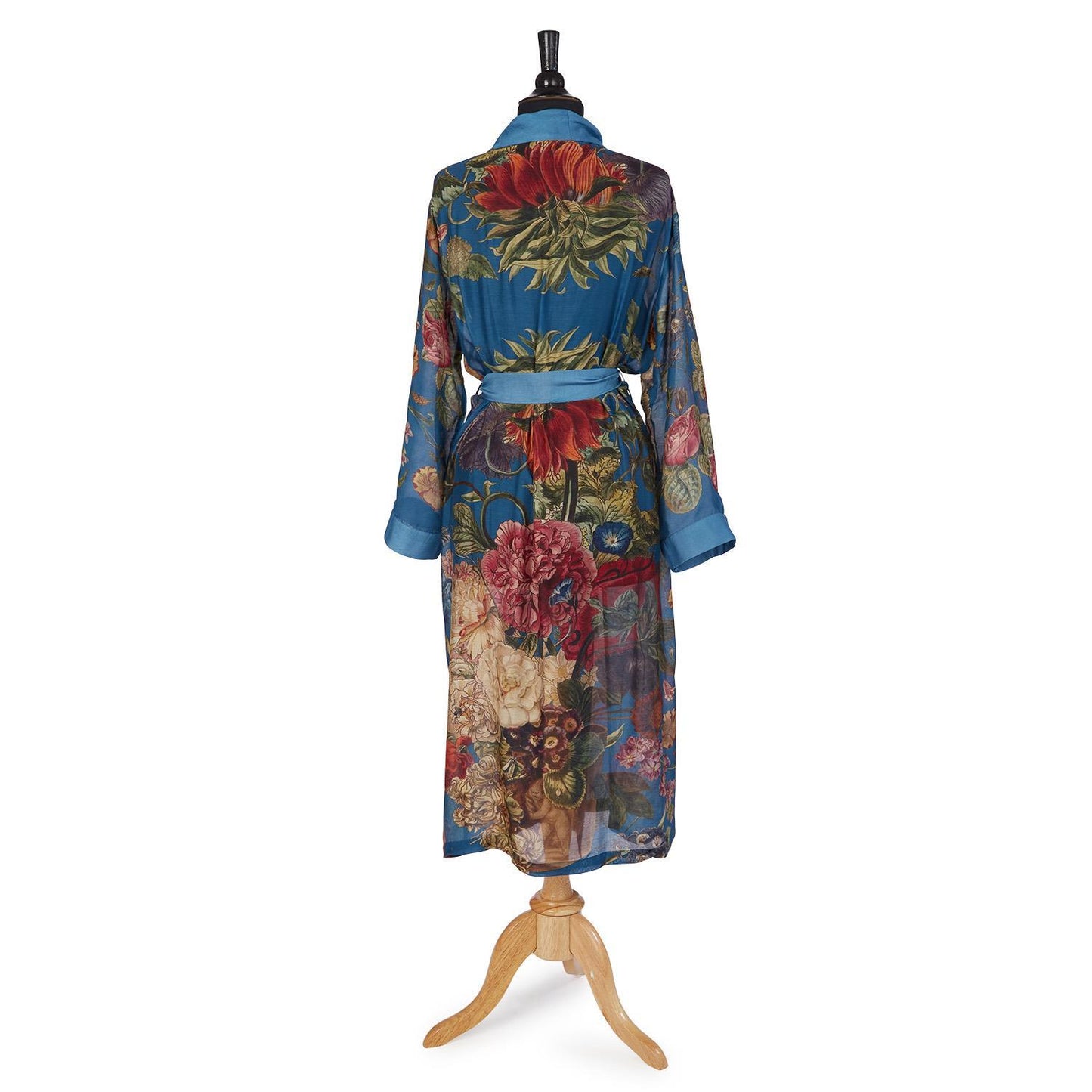 Primula Print Black Robe