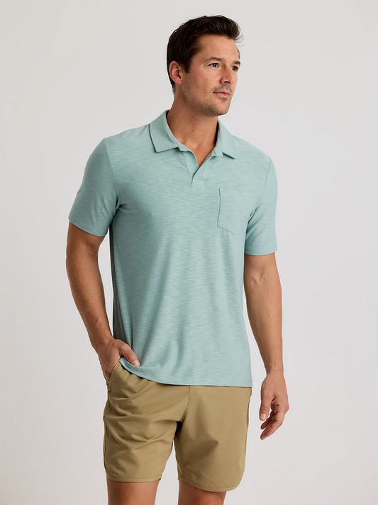 Men's Bamboo Slub Polo II
