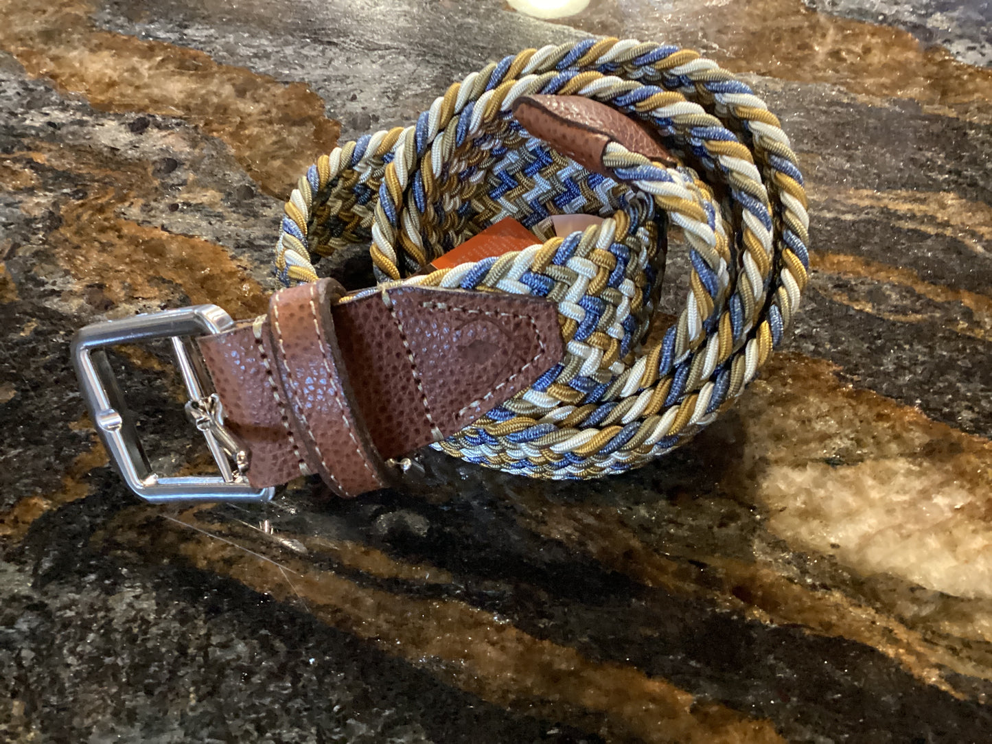Newport Italian Rayon Elastic Woven Belt