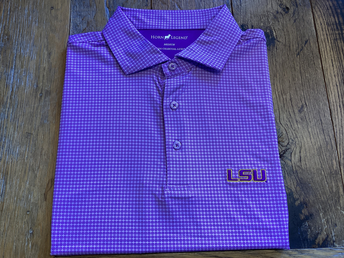 LSU Medallions Performance Polo