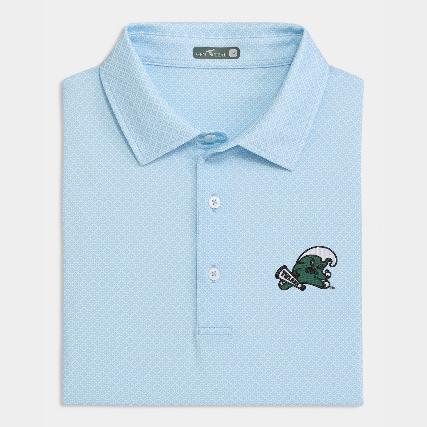 Tulane Diamond Lattice Performance Polo