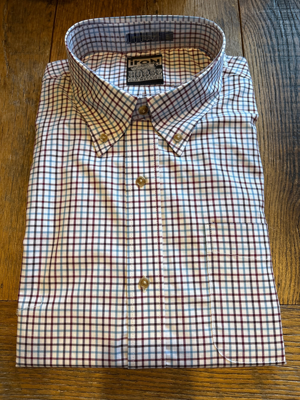 Iron Horse Button Down Sport Shirt