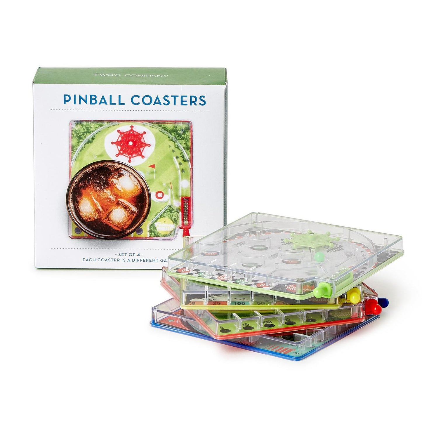 Pinball Coasters Set