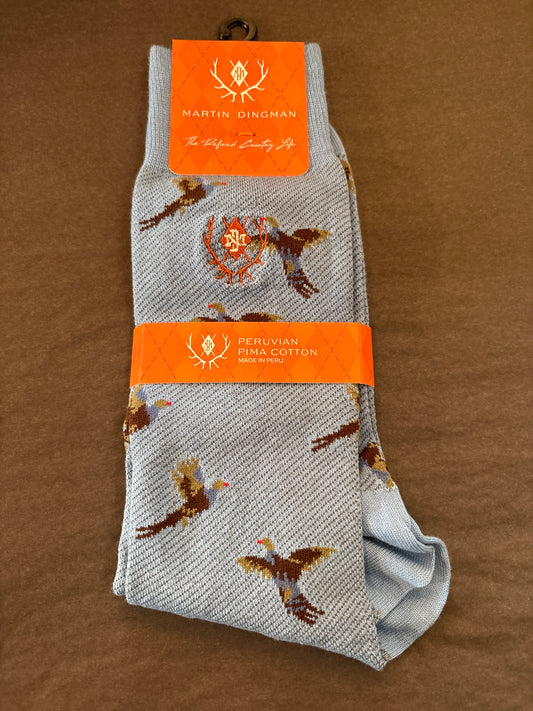 Pheasant Peruvian Pima Cotton Socks