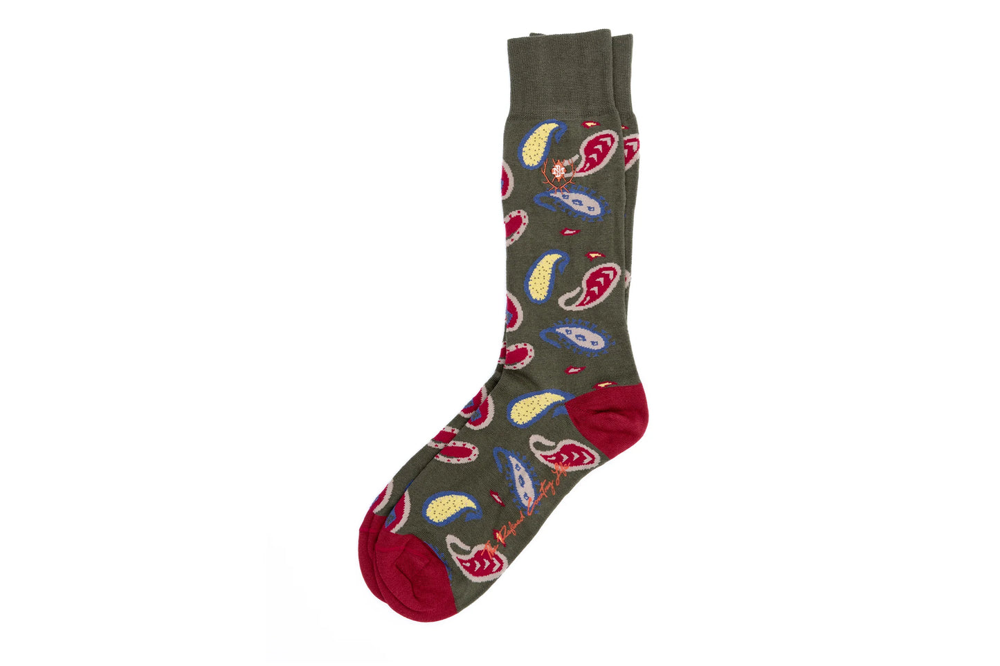 Paisley Peruvian Pima Socks