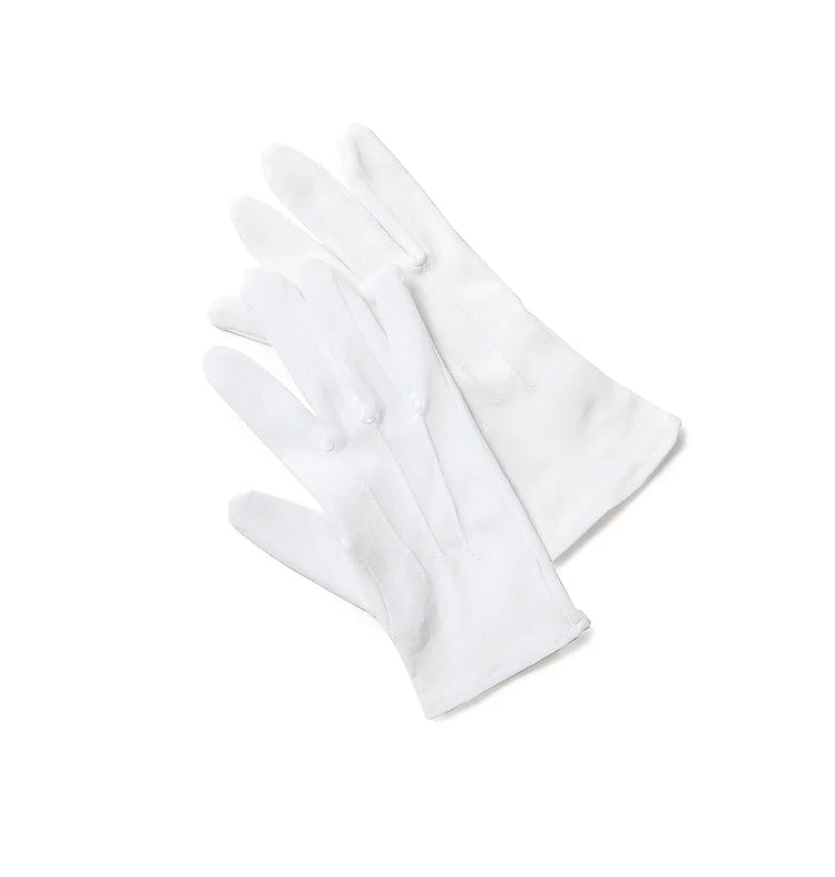White Nylon Gloves