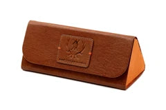 Sarasota Italian Saddle Leather Eyeglass Case