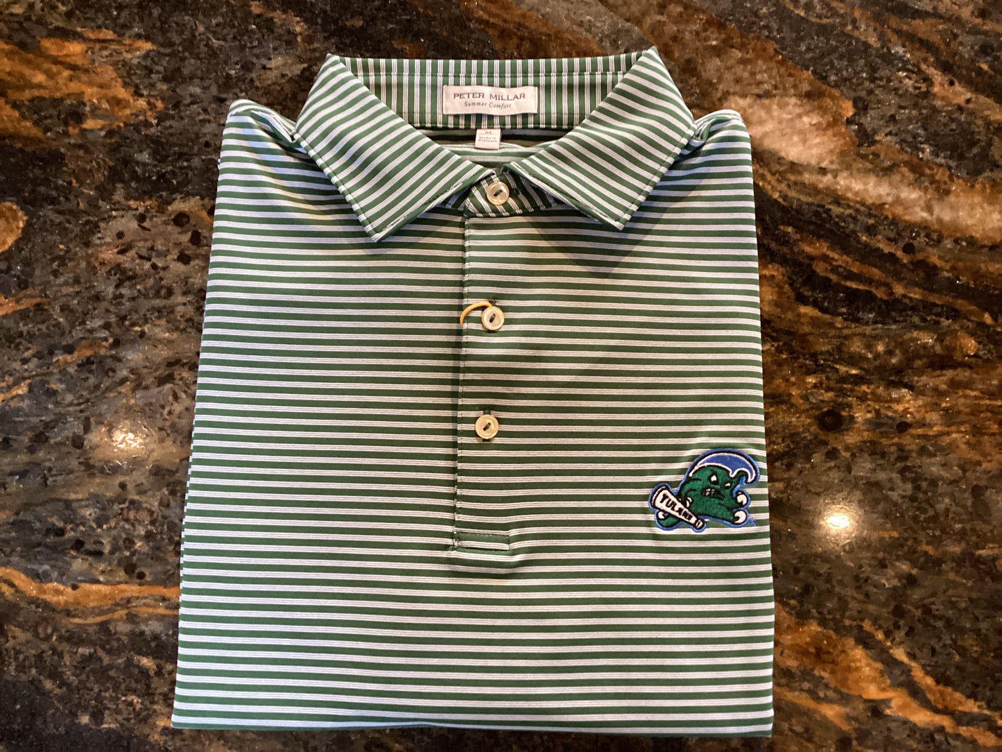 Tulane Tiebreaker Performance Jersey Polo