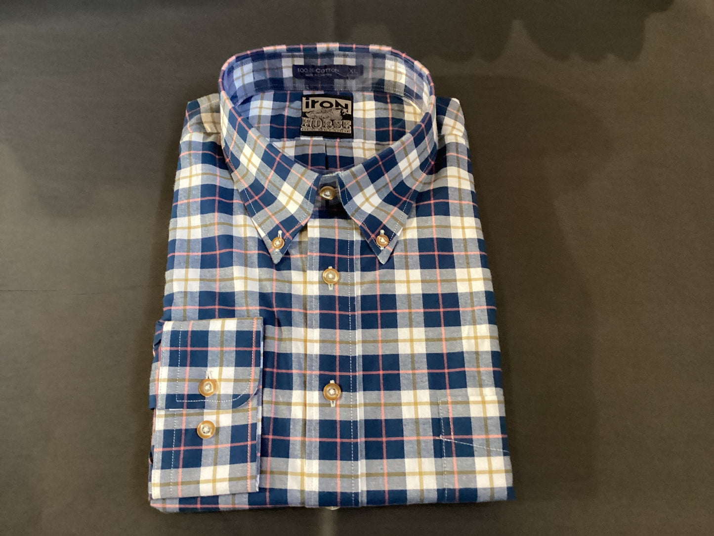Iron Horse Flannel Sport Shirt
