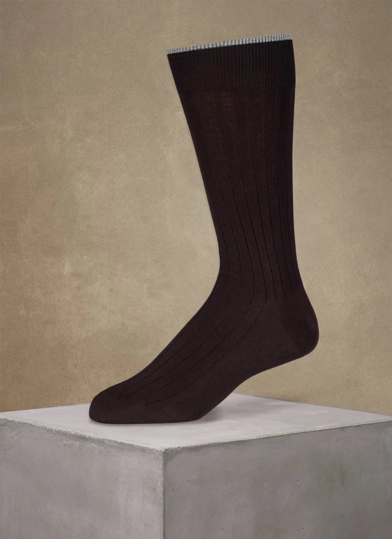 Mercerized Cotton Sock