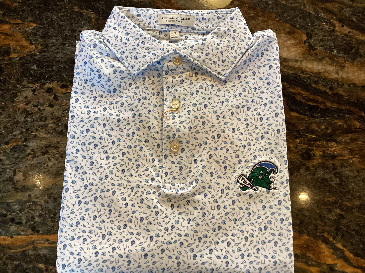 Tulane Kick Off Performance Jersey Polo