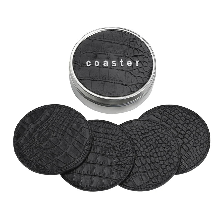 Embossed Croc Coasters
