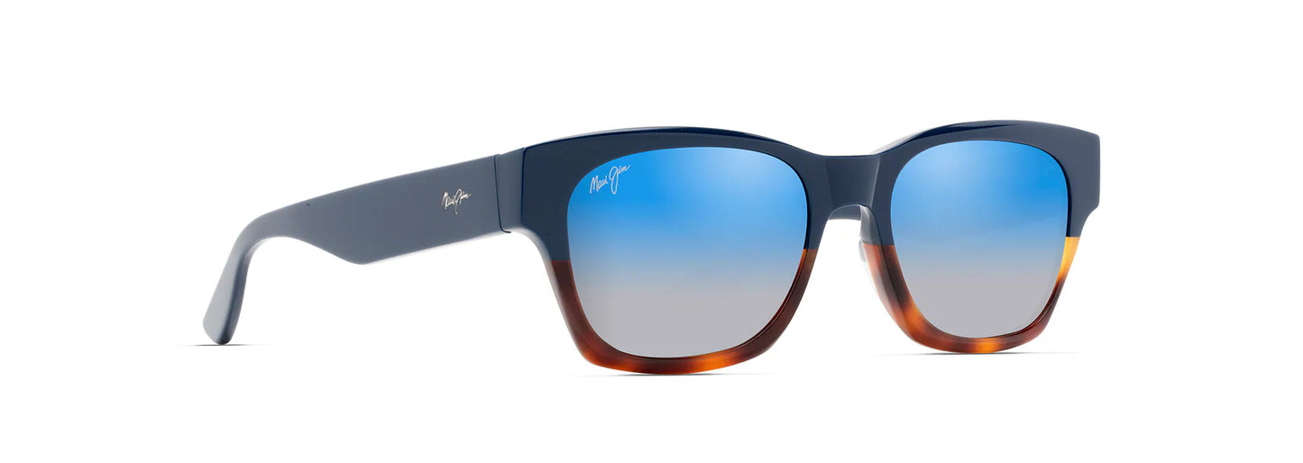 Blue/Silver VALLEY ISLE Navy with Tortoise