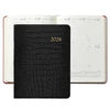 2026 Embossed Croc Leather Desk Diary
