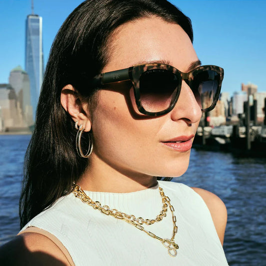 Reflections Medium Hoop Earrings