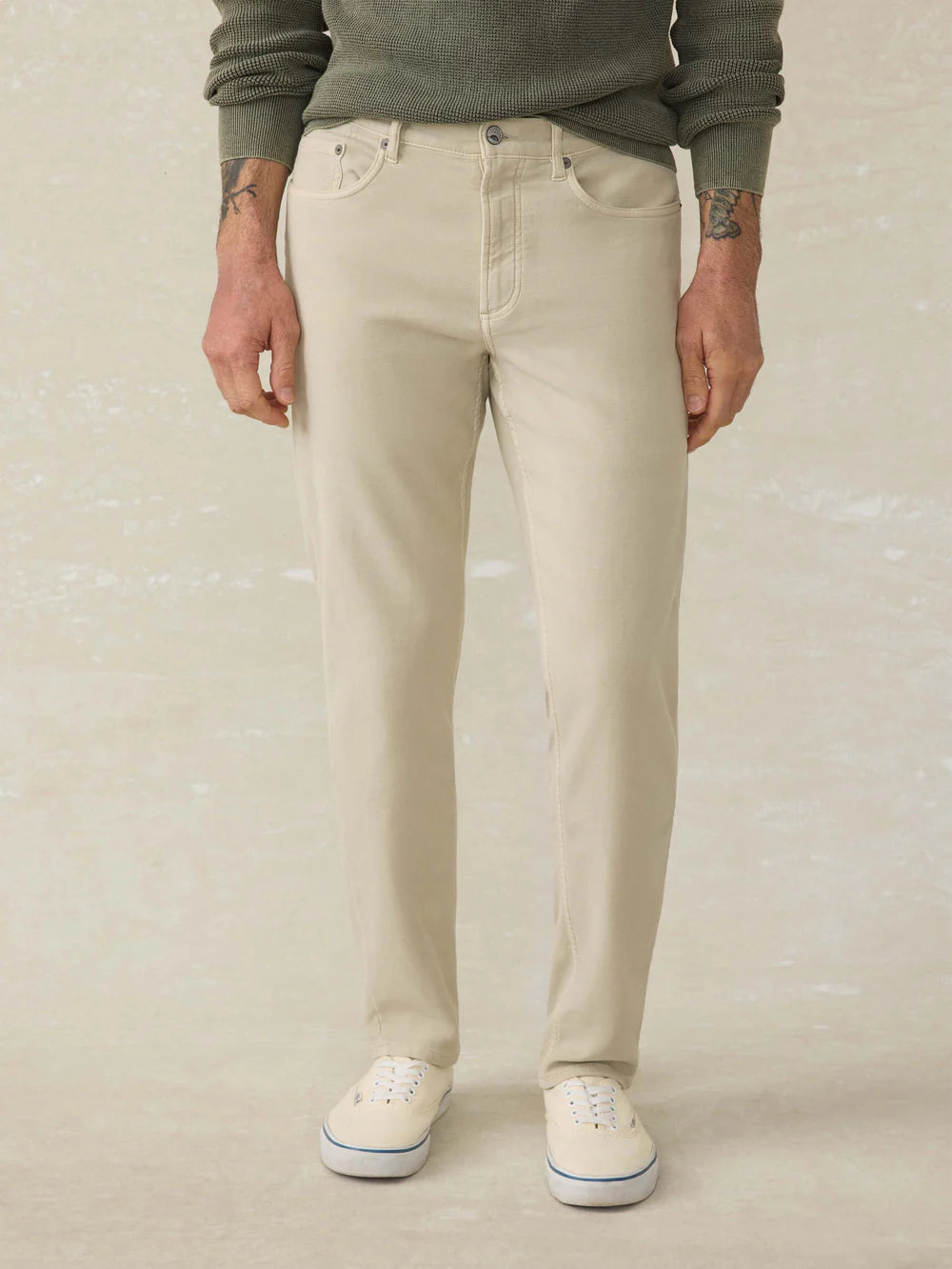 Stretch Terry 5 Pocket (32")