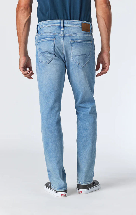Zach Straight Leg | Feather Blue Jeans