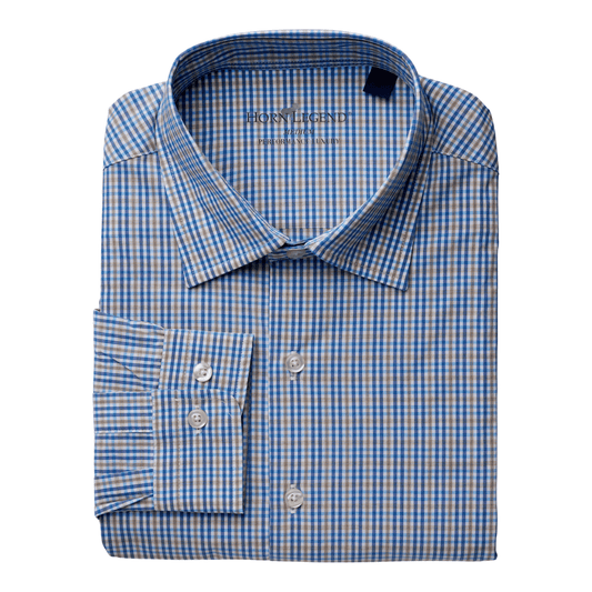 Llano Spread Collar Performance Woven