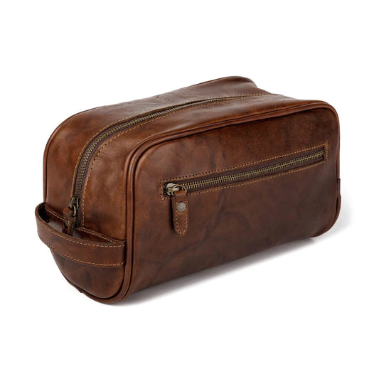 Benjamin Leather Toiletry Bag