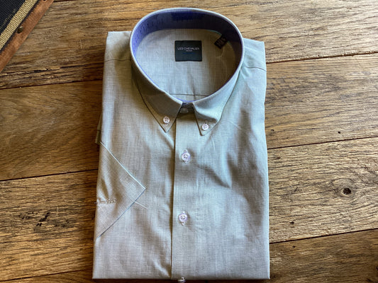 Andrew Short Sleeve Linen Blend Shirt