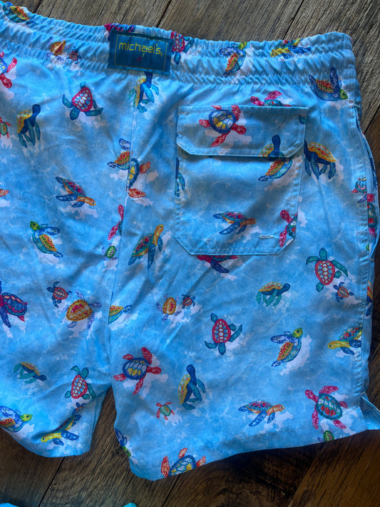 Turtles Swim Trunks