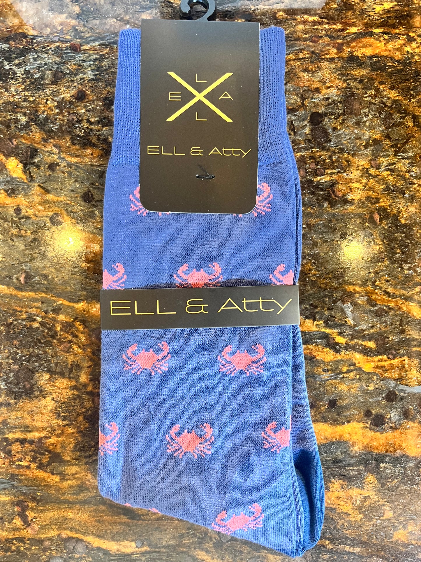 Blue Crab Socks