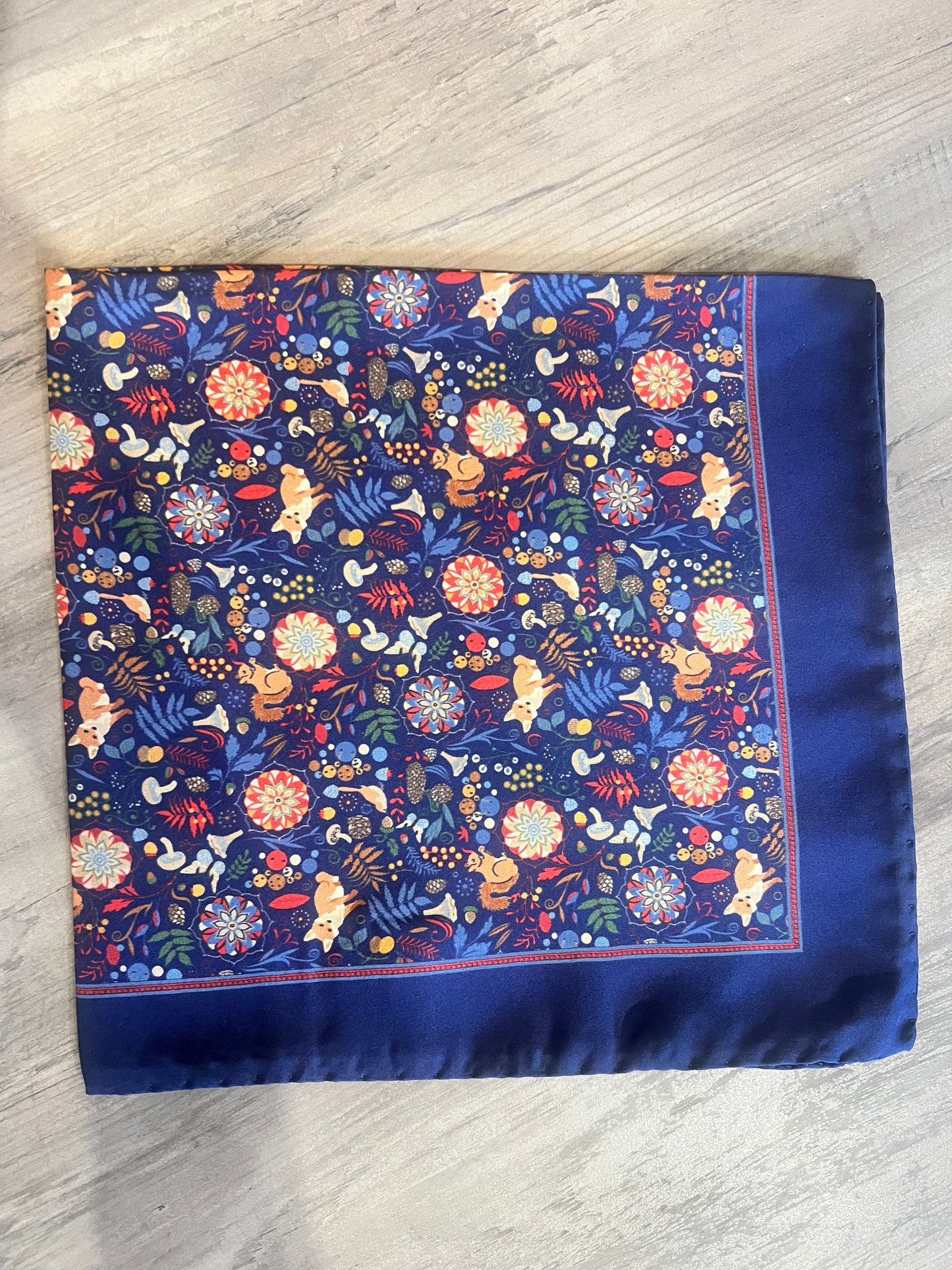 Autumn Friends Handkerchief