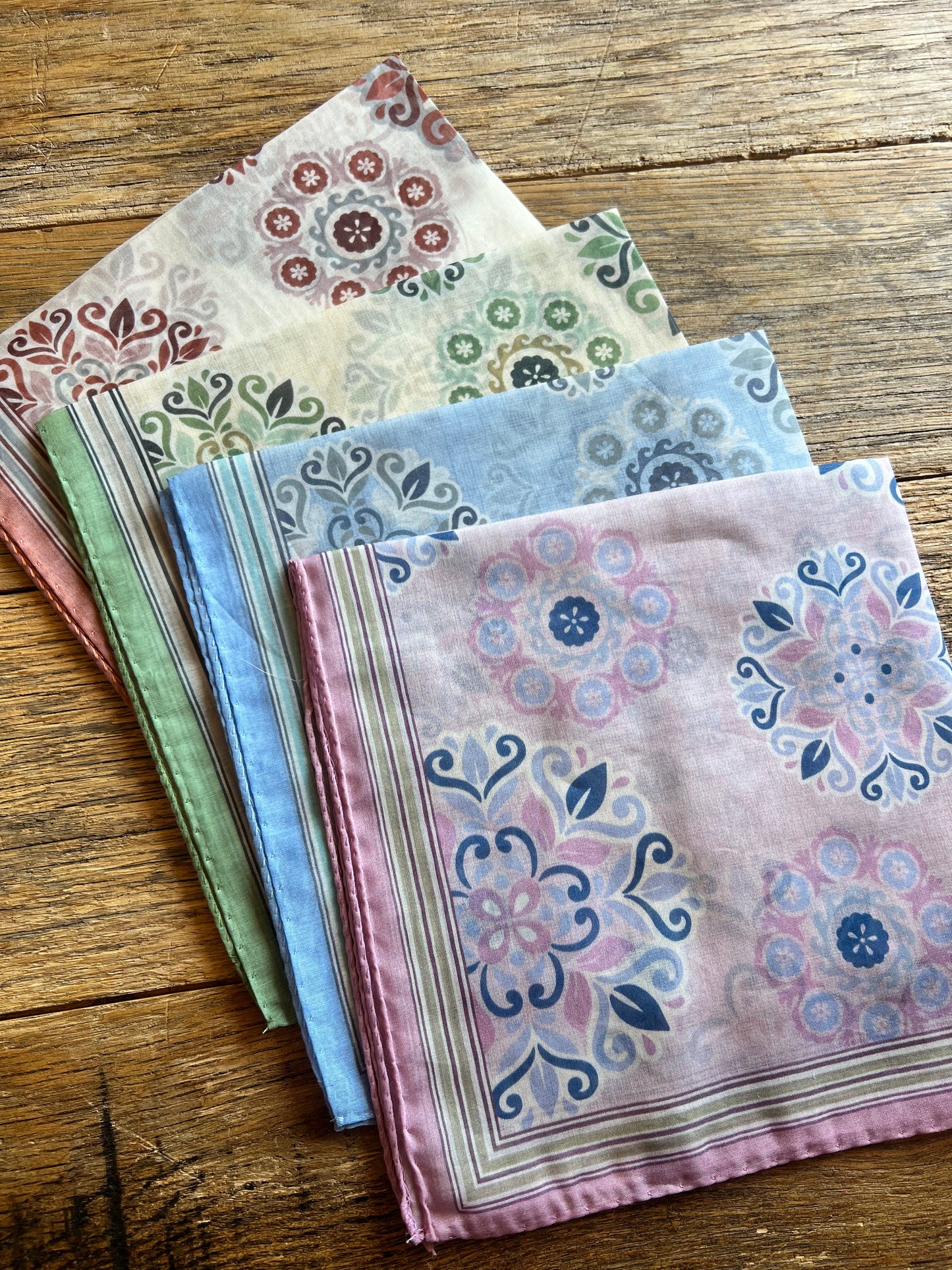 Airy Floral Large Handkerchief