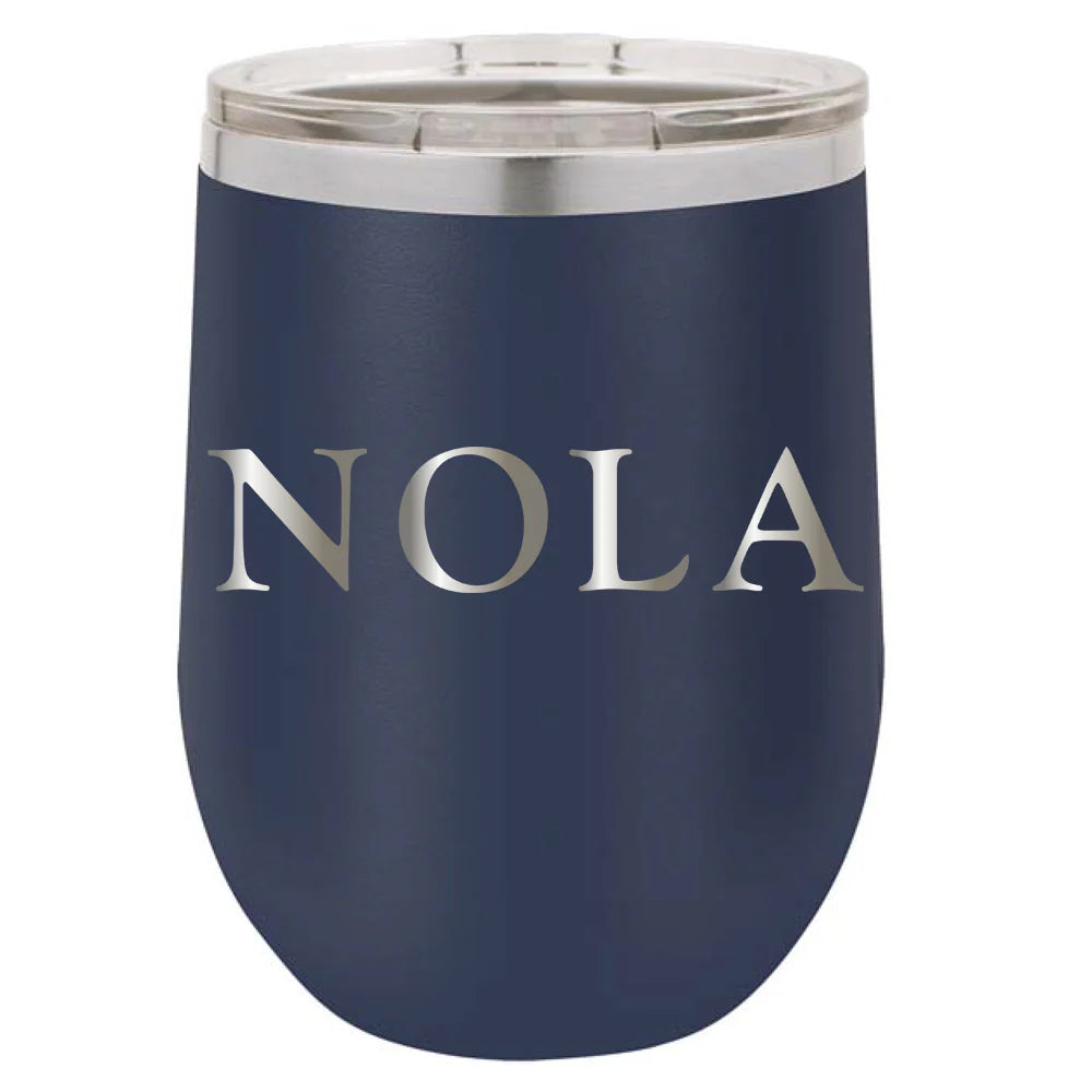 Stainless Steel Stemless Wine Glass