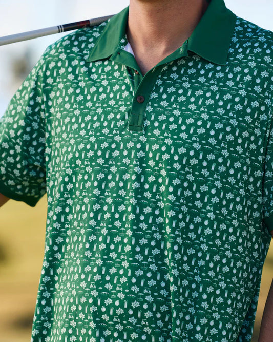 The Green Placket - Golf Shirt