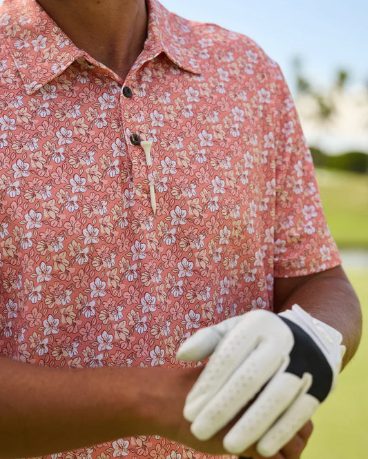 The Azaleas Sunset Golf Shirt