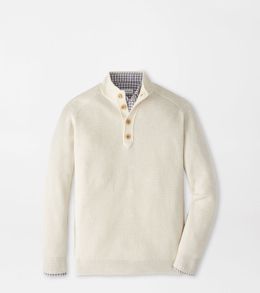 Brant Button Mock Sweater