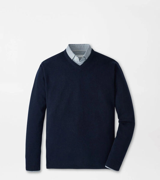 Crown Heritage Cashmere V-Neck Sweater