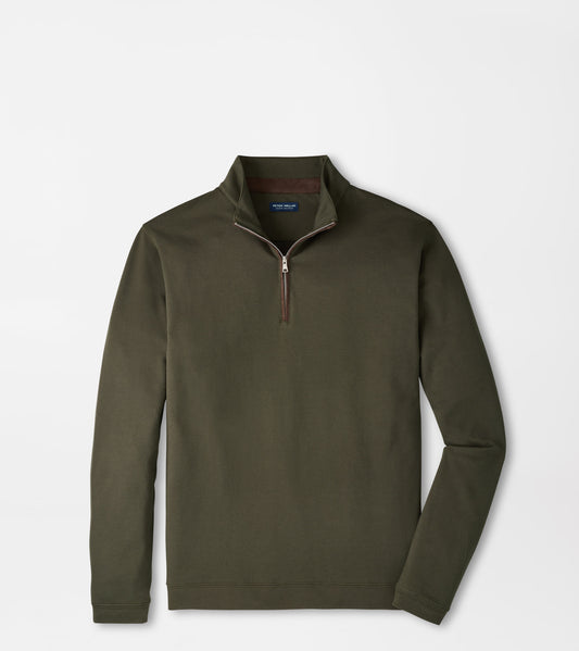 Albatross Cotton-Blend Piqué Quarter-Zip