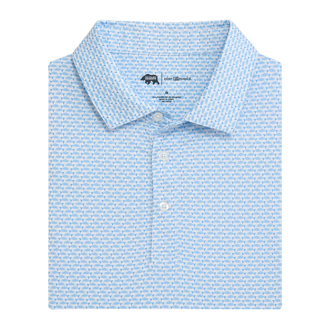 Goldie Printed Performance Polo