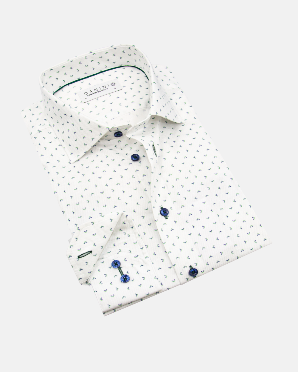 Misdirection Patterned Sport Shirt