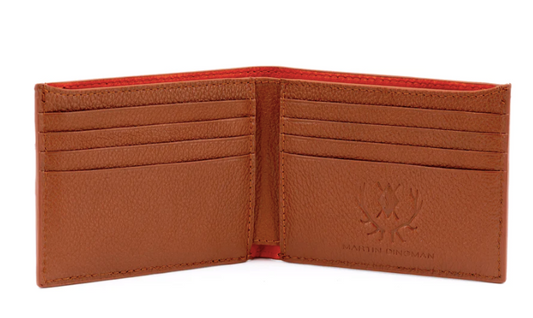 Edward Saddle Leather Billfold - Saddle Tan