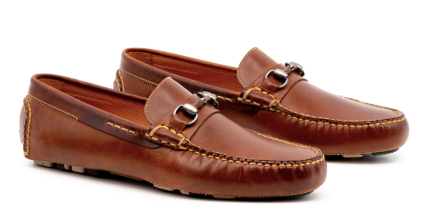 Monte Carlo Oiled Saddle Leather Horse Bit Loafers