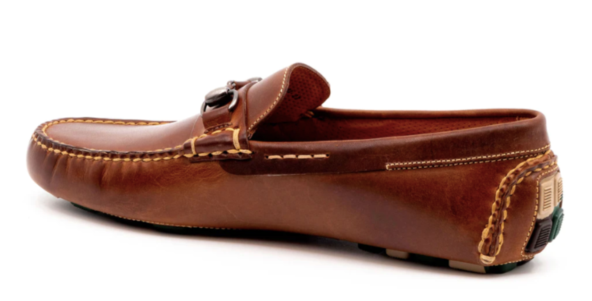 Monte Carlo Oiled Saddle Leather Horse Bit Loafers