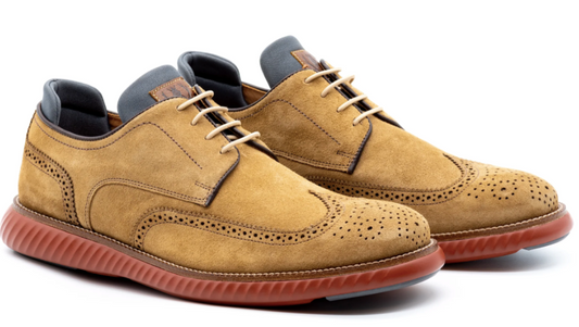 Countryaire Suede Leather Wingtip