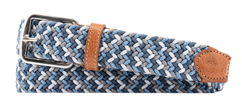 Newport Woven Italian Rayon Elastic Belt