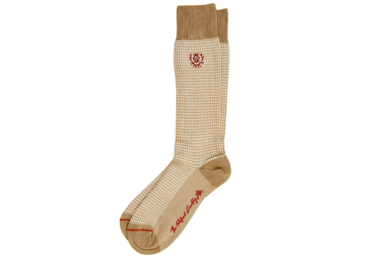 Puppy Tooth Pima Cotton Sock