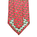 Streetcar Tie - Raspberry Red