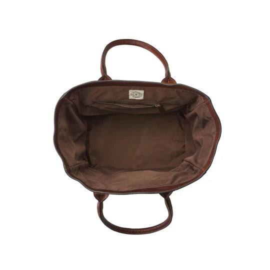Leather Carryall Bag
