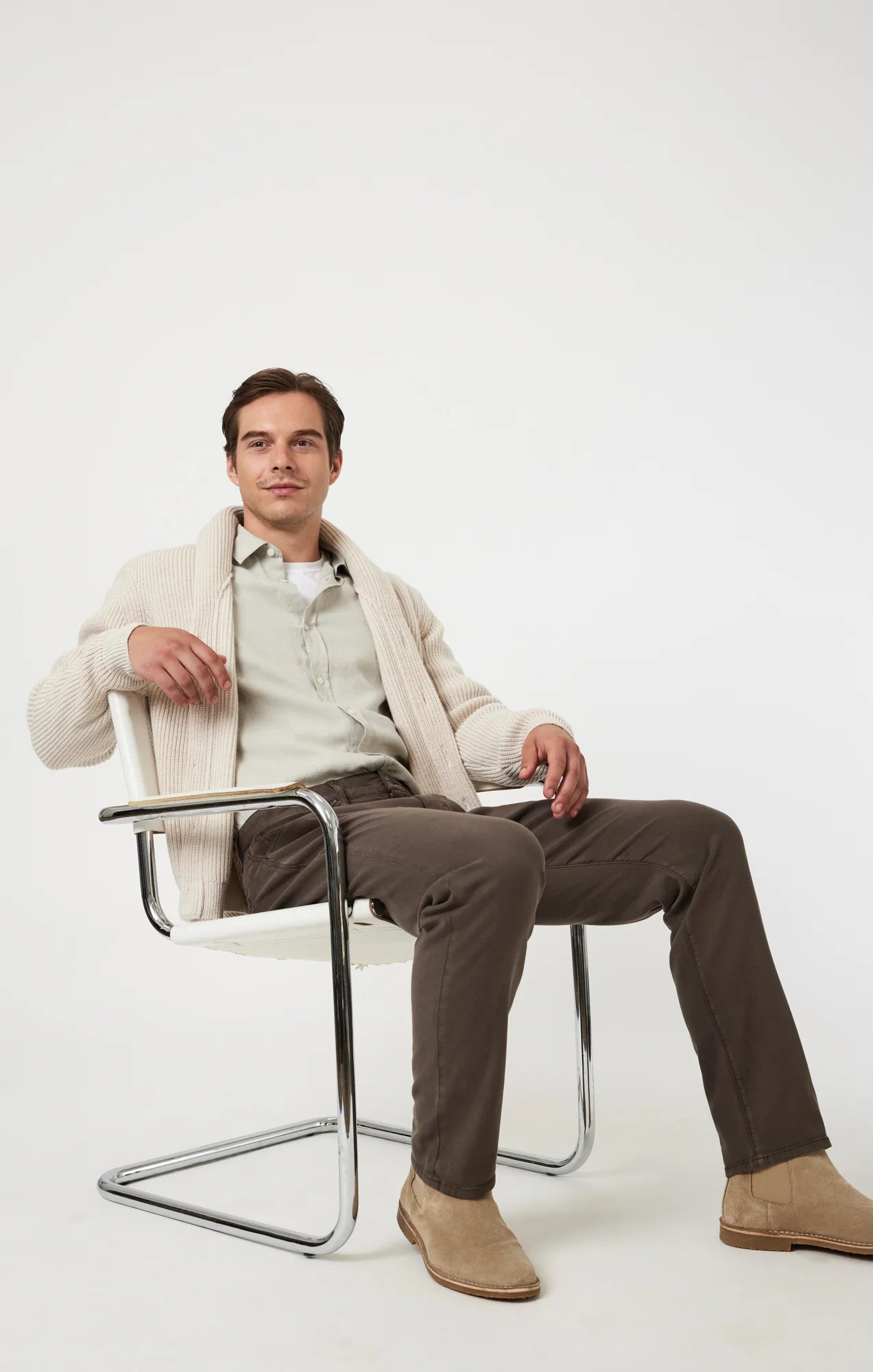 Marcus Slim Straight Leg | Luxe Twill